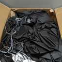 Happy Travel Bike Storage Shed Tent,Outdoor Portable Bicycle Storage Sheds with 210D Oxford Fabric PU4000 Waterproof for 2/3/4/6/8 Bikes,Bike Covers Shelter for Motorcycle,Garden Tools,Toys,Lawn Mower (Cabin - XXL for 4-5 Bikes-Black)