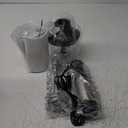 Ganiza Immersion Blender 5 in 1 Hand Blender Max 1000W Heavy Duty Motor, 16 Speed Mode Handheld Blender Stainless Steel Blade With 800ml Mixing Beaker, 600ml Chopper, Whisk and Milk Frother