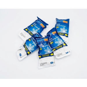 Frosty Heat GeriGentle ROSTYHEAT Instant Cold Compress, a Single-Use Disposable Pack Designed for First Aid