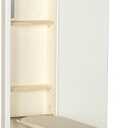 Household Essentials Stowaway in-Wall Ironing Board Finish: White