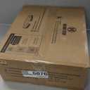 LEDIARY 20 Inch Low Profile Ceiling Fans with Lights and Remote, Fandelier Ceiling Fan Flush Mount, 3000K-6000K Dimmable LED Fan Light, White Modern Ceiling Fans with Lights for Bedroom