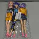 3Pack Demon Hunters Toys Action Dolls Set, 11.5-inch Poseable Dolls with Movable Joints, Collectible Model Toys for Fans and Kids Gift