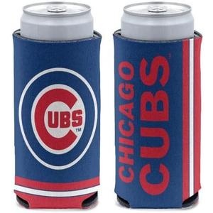 MLB Chicago Cubs Slim Can Cooler, Team Colors, One Size