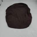 Stretch Chair Seat Cover, Protect Chair Scratches Soft Breathable Wear-Resistant Stretch Chair Slipcover (Dark Brown)