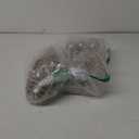 124 Pcs Christmas Tree Ornament Set Assortment Christmas Shatterproof Champagne Balls Poinsettia Glitter Flowers Artificial Berry Stem Branches and Gold Icicle for Xmas Hanging Decorations