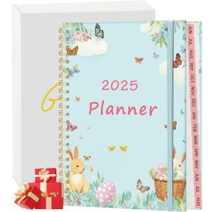 2 x 2026 Planner for Women - Weekly and Monthly Planner 2025-2026, Use Now Through Aug 2026, Daily Academic Calendar Planner Book, with Inner Pocket Gift Box, Perfect for Office Home School- A5 (6.1" x 8.3") (Green)