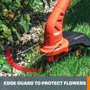 WORX Cordless String Trimmer & Lawn Edger, Electric Weed Wacker with 4.2 LBS, 20V Weed Eater with Auto Feed, Battery & Charger Included, WG154