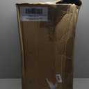 Umbra Vento Kitchen Trash Can with Open Top, Large 16-Gallon (62 L) Capacity, Grey