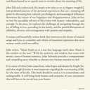 What a Tale My Thoughts Will Tell: Words Not to Be Forgotten