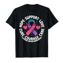 Thyroid Cancer Support tee Family Thyroid Cancer Awareness T-Shirt