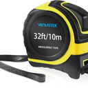 Tape Measure 10M 32 ft Retractable Measuring Tape Professional Measuring Tape with Metal Belt Clip & Wide Blade,Metric & Imperial Measurement for Home Users,renovations,Construction.