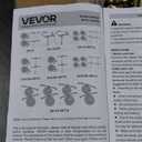 VEVOR Ratchet Chain Binder, 5/16 in x 10 ft G80 Chains, 8000 lbs Working Load of Ratchet Load Binder, Chains and Binders Set, Tie Down Hauling Chain Binders for Hauling, Towing, Logging, Lifting, 2P 10ft