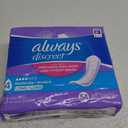 Always Discreet Adult Incontinence Pads for Women, Moderate Absorbency, Long Length, Postpartum Pads, Up to 100% Bladder Leak Protection, 54 Count (Packaging May Vary)