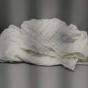 Zzlpp Queen Comforter Set 7 Pieces, Pale Yellow Seersucker Bed in a Bag with Comforter 1 Fitted Sheet