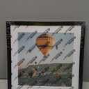 OMISHE 9x9 inch Picture Frame Black for Wall Hanging or Tabletop Poster, Frame Display 7x7 inch with Mat or 9x9 Without Mat, Square Wall Gallery Photo Frame, Black