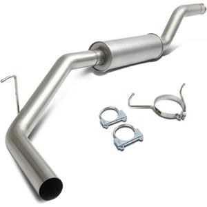DNA MOTORING CBE-TTU00-47L Stainless Steel Dual Muffler Catback Exhaust System [Compatible with 00-06 Toyota Tundra]