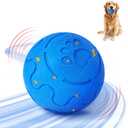 Shapana Interactive Dog Ball, Smart Dog Toy for Medium and Large Dogs, Automatic Moving, Rotating & Bouncing, E-TPU Material, IP54 Waterproof, Motion-Activated Dog Stimulation Toy to Keep Them Busy.
