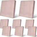 pickyNproud 8Pcs Patio Cushion Covers Stretch Outdoor Couch Cushions Slipcovers Replacement Washable Furniture Protector with Elastic Bottom Sofa Chair Seat Cover, Warm Taupe Khaki
