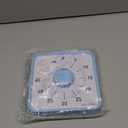 Secura 7.5 Inch Visual Timer, 60 Minute Visual Oversize Countdown Timer for Kids and Adults, Durable Mechanical Time Management Tool (Navy Blue)