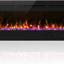 Cheerway 42 inch Electric Fireplace with Heater, Wall Mounted & Recessed Electric Fireplace Insert, Linear Wall Fireplace w/Thermostat, 1313 Flame Color, Remote & Touch Control w/Timer, 750W/1500W