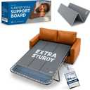Meliusly Sleeper Sofa Support Board Full Size (48x48) Heavy Duty Wood Sofa Bed Board for Pull Out Couch, Foldable Mattress Support Under Mattress Bar Shield, Sofa Bed Support, Folding Bed Board