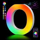OJQ Light Up Letters LED Letter - Marquee Letters Room Decor Birthday Decorations for Women Night Light for Kids Engagement Party Decorations - Christmas Birthday Gifts for Girl