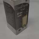 Candle by the Hour 80-Hour Vertical Candle, Eco-friendly Natural Beeswax with Cotton Wick