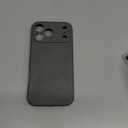 Magnetic for iPhone 17 Pro Max Case, Compatible with MagSafe, [Full Camera Protection][Screen Protector] Silicone Shockproof Protective Phone Case for iPhone 17 Pro Max 6.9", Dark Gray