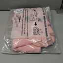 Women Winter Hat Beanie+Long Scarf+Touch Screen Gloves Set, Warm Clothes Set with Knit Fleece Lined for Women/Men Winter (Pink)