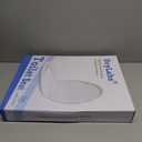 Elongated Toilet Seat 18.5" - Soft Close, Durable PP Toilet Seat, Easy Installation & Removal, Fits Most Toilet Bowls
