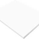 Prang (Formerly SunWorks) Construction Paper, Bright White, 18" x 24", 100 Sheets