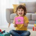 3 x Kids Camera Case for Vtech Kidizoom Creator Cam, Cute Kid Toy Camera Storage Case Bag for Vtech Kidizoom Camera Pink with Pocket Holds Tripod Accessories (Box Only) (Box Only) (Pink)
