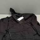 PRETTYGARDEN Women's 2 Piece Outfits Casual Lapel Half Zip Sweatshirts and Wide Leg Pants Tracksuit Sets (Large, Black)