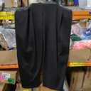 Womens Wide Leg Barrel Pants Elastic High Waisted Trousers Business Work Casual Palazzo Pants with Pockets
 XXL