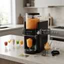 Slushy Slushie & Ice Cream Maker – Rapid Chill Countertop Frozen Drink Machine (No Ice Needed), Slush-Ease 68oz Slushie Machine, 48oz Liquid Capacity Frozen Drink Maker & Slushy Machine with 5 Presets and LED Display, Perfect for Frozen Margaritas, Frappes, Smoothies & Shakes