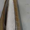 UNISHADES 100% Blackout Cordless Roman Shades for Indoor Windows & French Doors, 35 3/4" W 60" H - Blackout - Beige