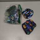 5 Pack Dog Diapers Male, Premium Belly Bands for Male Dogs, High Absorbing Male Dog Pee Wraps for Doggie in Incontinence or Excitable Urination and Training, Size S (Animal)