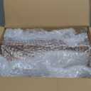 Jingmore 8 Pcs Christmas Wooden Bowl Christmas Tree Tray Dough Charcuterie Board Rustic Xmas Sushi Plate Hand Carved Wood Bowl Paulownia Bowls for DIY Decoration Dining Home