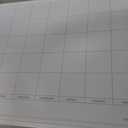 U Brands Magnetic Dry Erase Calendar White Board, 30" x 20", White Wood Style Frame, Includes Magnets