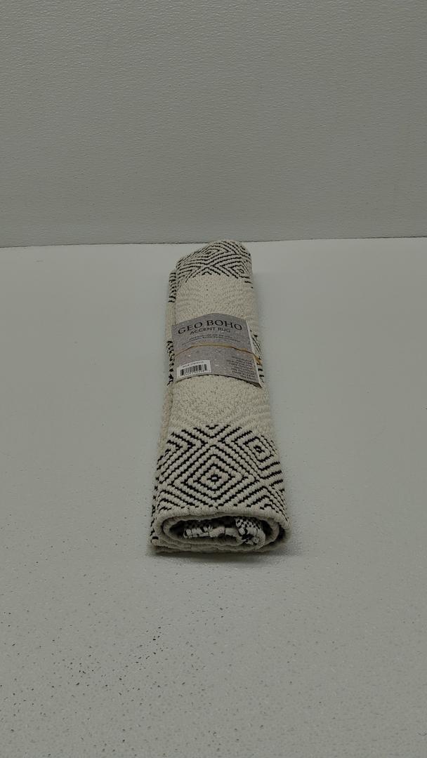 Geo Boho Accent Rug 20x34Inc