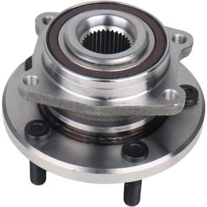 KUSATEC 513263 Front Wheel Bearing and Hub Assembly Compatible with Chrysler Sebring Cirrus 2007-2010, Chrysler 200 2011-2014, for Dodge Avenger 2008-2014, 5-Lug Bolts w/ABS
