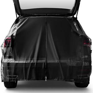 Yahenda Car Camping Net Accessories Breathable Mesh Car Tent for Tailgate UV Sun Protection Ventilation Privacy Protection Magnetic Suction for SUV MPV (Medium)