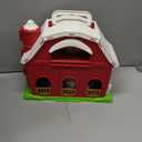 Aigybobo Farm Animals Big Barn Toys for 1 2 3 Year Old, Toddler Montessori Learning Toy, Farm Playset with Animal Figures and DIY Stickers, Christmas Birthday Gift for Baby Boys Girls Age 12-18 Months