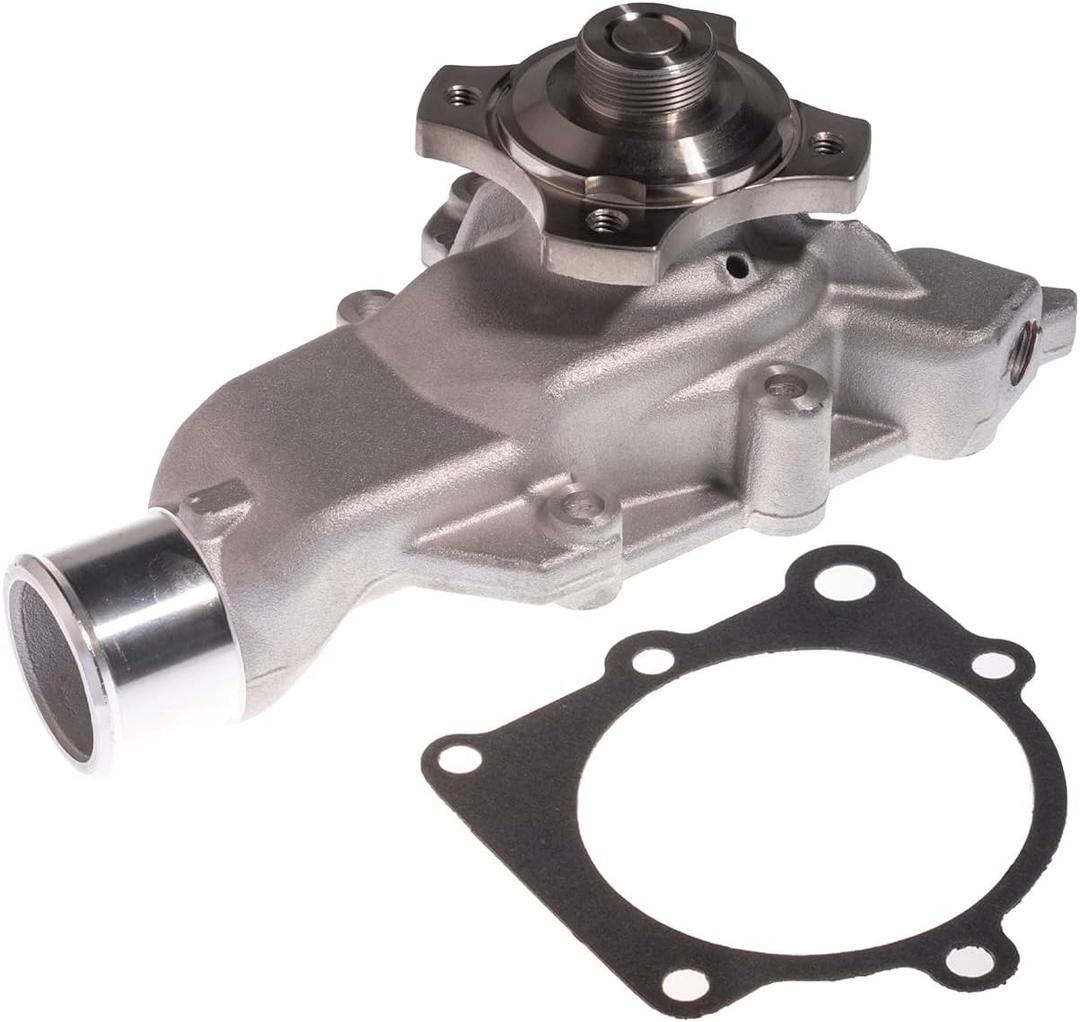 TUCAREST AW7164 Professional Water Pump Kit With Gasket (For 4.0L L6) Compatible With 1999-2004 Je-ep Grand Cherokee,2000 2001 2002 2003 2004 2005 2006 Wrangler TJ