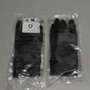 Unigear Lightweight Running Gloves, Touch Screen Anti-Slip Warm Gloves Liners for Cycling Biking Sporting Driving for Men Women (Medium, Black)