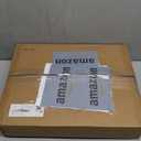 Bedsure Cat Beds for Indoor Cats - Large Cat Cave for Pet Cat House with Fluffy Ball Hanging and Scratch Pad, Foldable Cat Hideaway, 16.5x16.5x13 inches, Grey (Single)