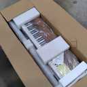 STRICH Digital Piano 88 Keys, Hammer-Action Weighted Keyboard, Full size Electric Piano Keyboard with Stand, 25Wx2 Speakers, Supports USB-MIDI/Wireless Connecting SDP-300S(Furniture Style) (Vintage Brown)