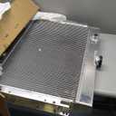 3 Row Aluminum Radiator Compatible For Chevy Bel Air Impala El Camino Biscayne 63-68 64 65 66 67 3 Core Full Aluminum Radiators