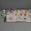 Horaldaily Spring Tablecloth 6084 Inch Rectangular, Floral Flowers Watercolor Washable Table Cover for Party Picnic Dinner Decor