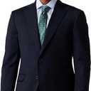 Alton Lane Mercantile Jacket Tailored Fit - Premium Quality Suit Jacket for Men, Stylish and Elegant Men’s Suit Jackets, Navy, 43R